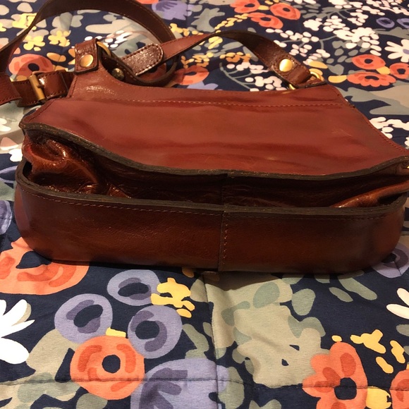 Patricia Nash Brown Leather Shoulder Bag - Picture 6 of 11